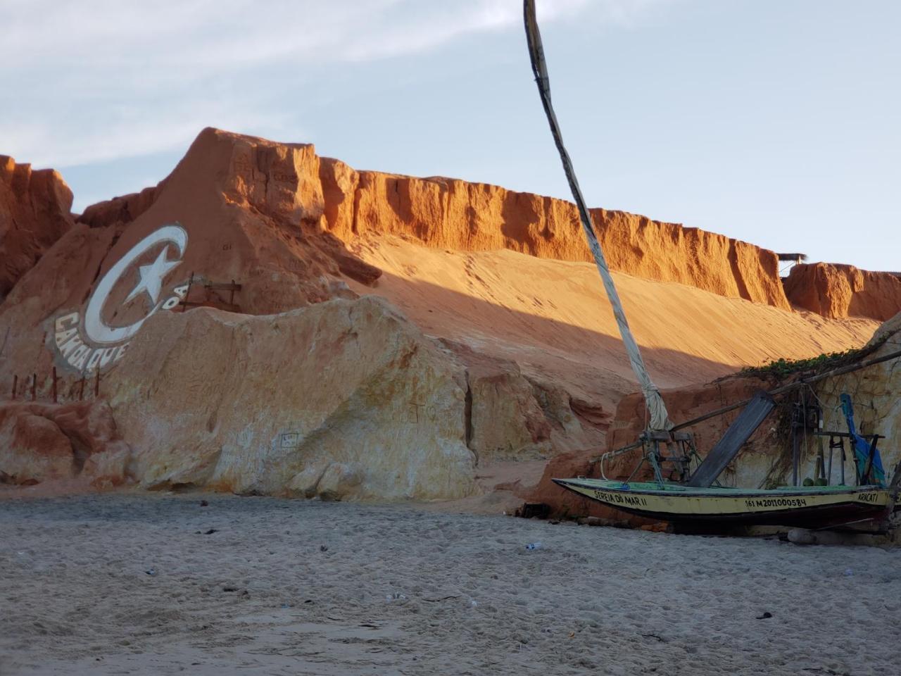 Pousada Morena Moleca Canoa Quebrada Exteriör bild